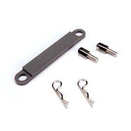 Traxxas 3727A Battery Hold-Down Plate Grey