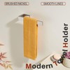 KOKOSIRI Hand Towel Bars Bath Towel Holder Brushed Nickel Wall