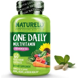NATURELO One Daily Multivitamin for Women Over 50 | 60 Caps | 2 Months