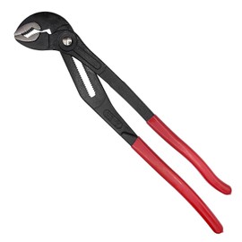 TOOLEAGUE Heavy Duty Water Pump Pliers, Large Plumbing Tool, 16-inch Groove Slip Joint Set, Push Button Quick Adjustable Pliers