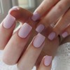 Press type fake nails (Light Pink)
