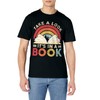 Take A Look It's In A Book Retro Rainbow Reading