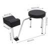 Pedicure Foot Rest, Foot Stool Chair Adjustable Foot Rest Leg