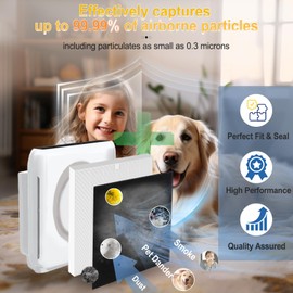 GRN FIL Upgraded AP-1512HH Filter Replacement Set for Coway Airmega AP-1512HH and Airmega 200M air Purifier,2 HEPA Filter+8 Carbon Filters,Triple Filtration, 99.7% Particle Capture