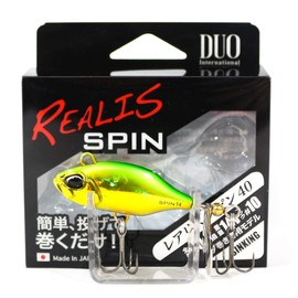 DUO GDA3185 Raris Spin Lure, 0.5 oz (14 g), Tide Green Gold