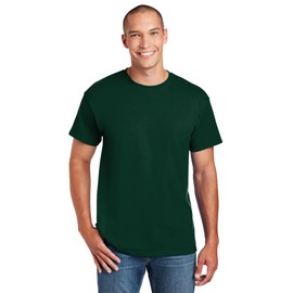 Gildan Men's DryBlend Classic T-Shirt, Forest Green, Large