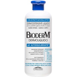 Bioderm Dermoliquido - Sanfte Cleanser für Empfindliche Haut und Intimpflege - Für Säuglings-, Erwachsenen- und Altenpflege - ph-balanciertes Duschgel - Parabene und Tierversuchsfrei - 500 ml