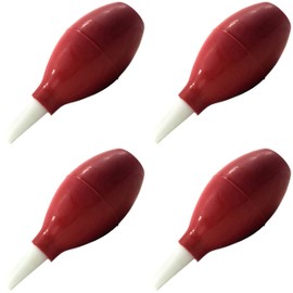 RSR ELECTRONICS INC 4 Pack Desoldering Bulbs for Soldering Irons, Electronix Express Red