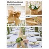 HEETA Jute Table Runner Roll 30 cm x 10 m,