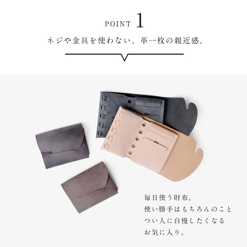 [Work] [Shosa] Wallet, Cp Wallet 2.5, Compact Wallet, Mini Wallet,