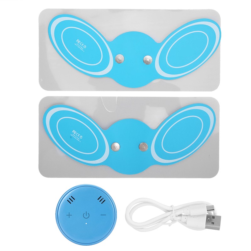 Mini Neck Massager Electric Battery Fatigue Relieve Pulse Cervical Massage