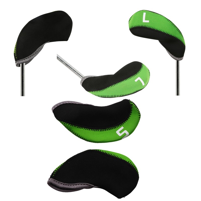 11Pcs/Set Number Golf Iron Headcover Neoprene Golf Club Iron Head