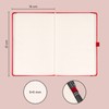 NOTIQUE Dotted Hardback Notebook, Notebook, Journal, Diary with Elastic Band