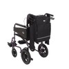 Days Wheelchair Bag with Crutch Pocket, 27L, Black
