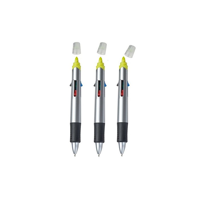 noTrash2003 Four Colour Retractable Ballpoint Pen with Four Colours and