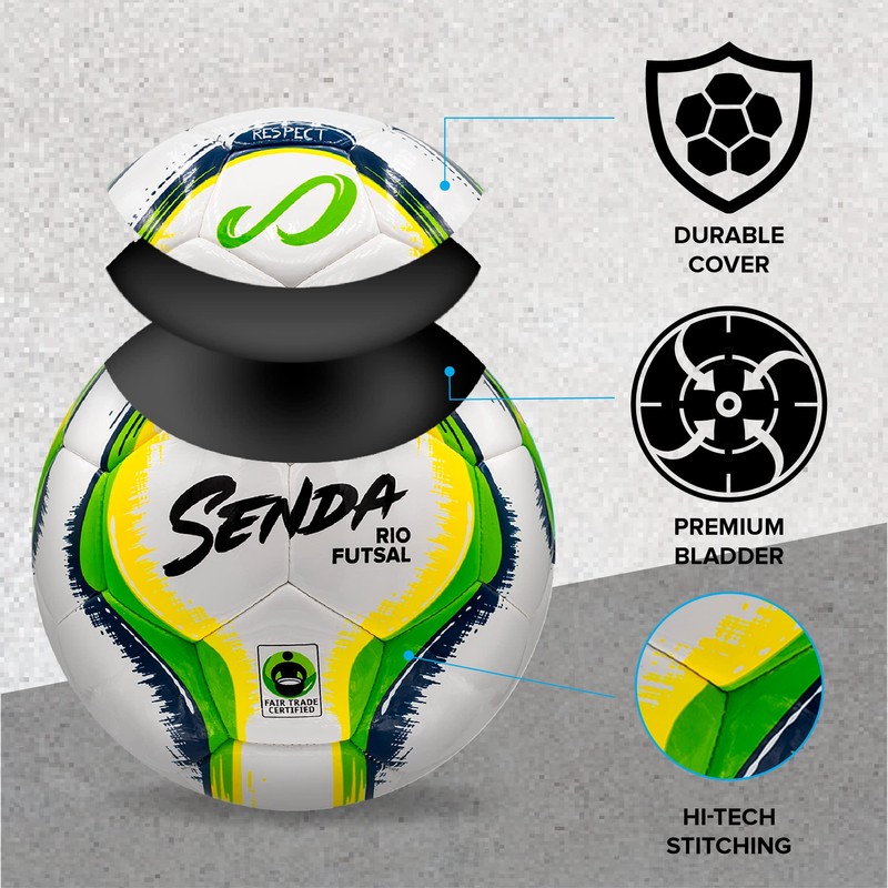 SENDA Rio Match - Balón de fútbol Sala, Certificado de