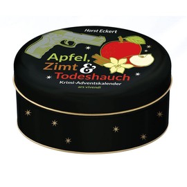 Apfel, Zimt und Todeshauch: Krimi-Adventskalender mit 24 Karten zum Aufhängen