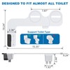 Bidet Attachment for Toilet – ABS Cold Water Sprayer with