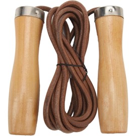 Cuerda para Saltar, Cuerda de Cuero de Vaca, Cuerda para Saltar, Cuerda para Saltar para Ejercicios Portátil, Cuerda para Saltar para Ejercicios Físicos Altamente Efectiva Con, Tbest, JUMP_ROPE, Tbest
