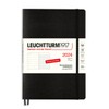 LEUCHTTURM1917 367787 Weekly Calendar & Notebook Medium (A5) 2024, Soft