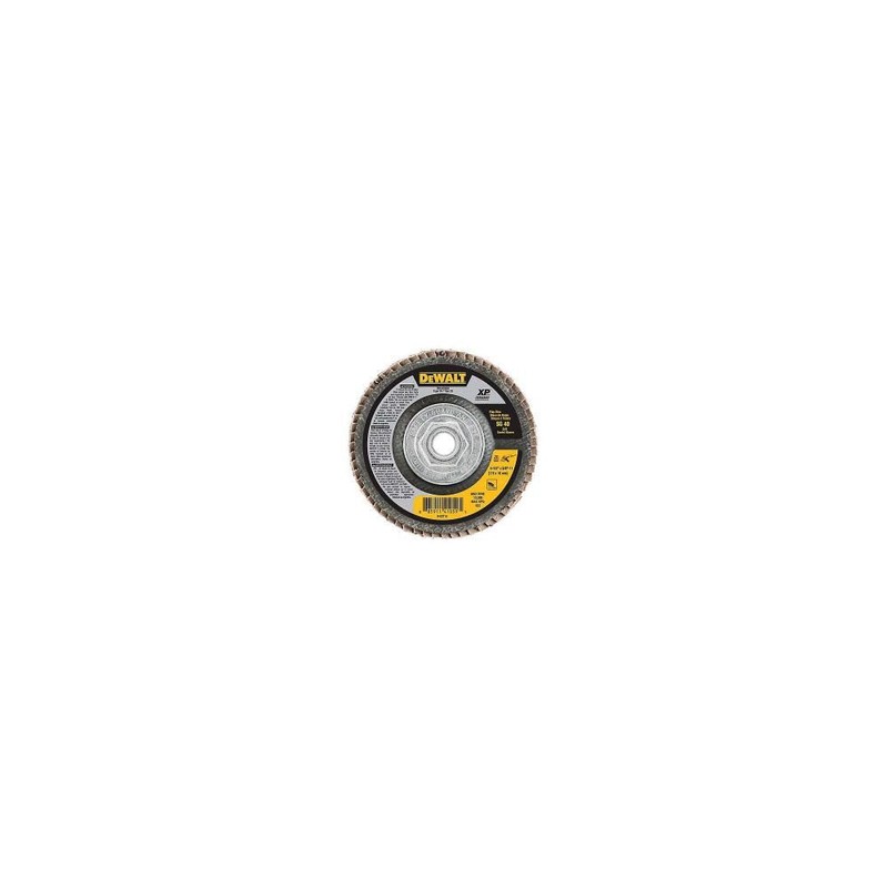 DEWALT DWA8280H 40G T29 XP Ceramic Flap Disc, 4-1/2" x