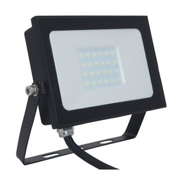 Phoebe LED Floodlight 20W Atlas-Mini IP65 (100W Equivalent) 4000K Cool White Black 1500lm Floodlights Security External Outdoor Weatherproof Light