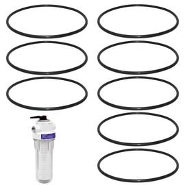 W10-PR W10-OR Lid O-Ring for Water Filter Housings, 8 Pack