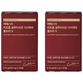 Esther Formula Yeo Esther Liposome Glutathione Direct Ultra / 에스더포뮬러 여에스더 리포좀 글루타치온 다이렉트 울트라 X, 9.75g, 2개