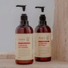Amini Amenity Set Conditioning Hair Shampoo 500ml + Conditioning Hair Rinse 500ml / 아미니 어메니티 세트 컨디셔닝 헤어 샴푸 500ml + 컨디셔닝 헤어 린스 500ml