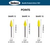 Dedeco Sunburst - 3/32” (2.35 mm) Shank Points - Precision