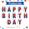Cartoon Happy Birthday Banner, Cartoon Themed Happy Birthday Decorations for