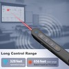 Multifunctional Presenter: Norwii N27 Laser Pointer PowerPoint Remote Control 100