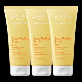 Bellman Sugar Peeling Scrub 250G White Rose 3pcs / 벨먼 슈가필링스크럽 250G 화이트로즈 3개
