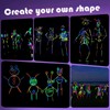 100 pcs Glow Stick, Glow Party Supplies with Connectors to