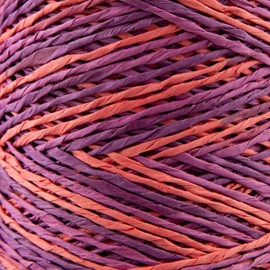 Sensy Premium 185 Yards 100% Paper Multi-Color Raffia Yarn (409)