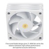 Thermalright TL-B6W 60mm CPU Cooler Fan, Silent Computer Case Cooler,6025