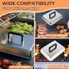 14 Inch Rectangular Melting Dome & Grill Press Kit for