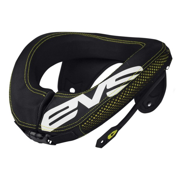 EVS RC3 Youth Race Collar MX/Off-Road/Dirt Bike Motorcycle Body Armor - Black/One Size