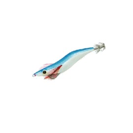 BREADEN Lure, Egimal, No. 4.0, F, SB, Silver/Blue