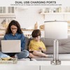 QiMH Touch Control Table Lamps Set of 2 with USB