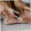 IWOWHERO Stainless Steel Double-headed Foot File for Callus Removal and