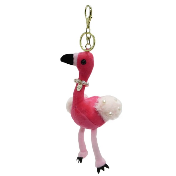Nan Flamingo Vivid Pink Keychain H260mm