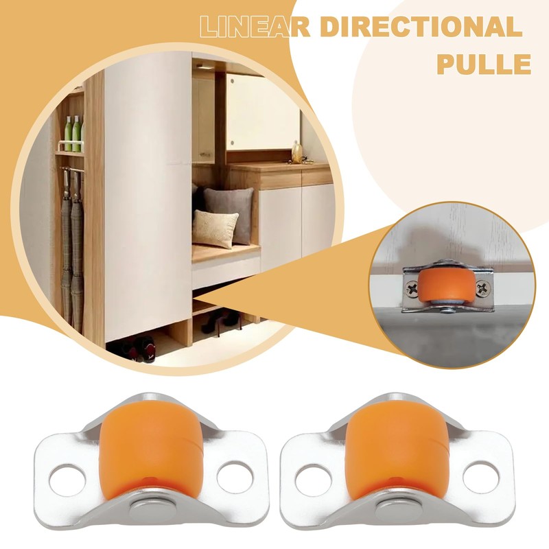 SG Store Pack of 10 Small Swivel Castors Fixed Castors