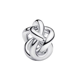 Infinity Knot Charm 925 Sterling silver Beads