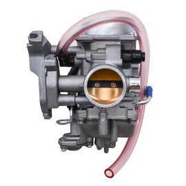 XingLi 0470-504 Carburetor for Arctic CAT 400 2004 Automatic Manual Carb Replace for 0470-458 with Air Filter Fuel Valve Petcock and Intake Manifold Boot