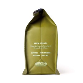 Partners Coffee, Manhattan Blend - 12 Ounce | Dark Roast | Espresso Beans | Low Acidity | Note of Baker's Chocolate and Maple Syrup | Try Cold Brew, Espresso, and French Press Methods.