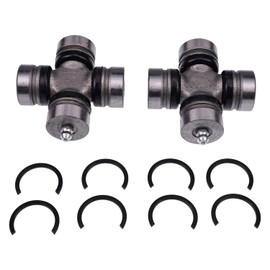 WQSING 2X Universal Joints Rear Wheel Propeller Shaft K7571-91320 Compatible with Kubota RTV 900 4x4 2003-2008 Inner Outer K7561-01220 K7571-01220 Transmission U-Joint