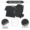 VekAuto Dash Cover Compatible for Toyota Yaris 2004-2011, Non-Slip Polyester