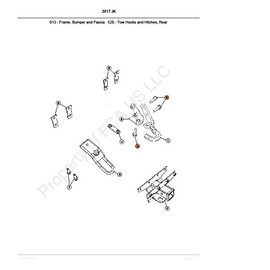 Mopar Performance 6507649AA Mopar Bolt