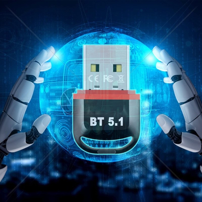GUROYI Bluetooth 5.1 Technology, USB Adapter, Bluetooth 5.1 Technology, Ultra